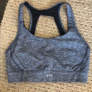 Victoria’s Secret grey sports bra, size S